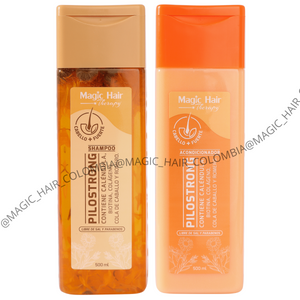 Shampoo y Acondicionador Caléndula Pilostrong