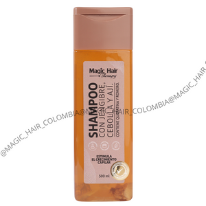 Shampoo con Jengibre y Cebolla