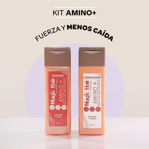 Shampoo y Acondicionador Amino+ (Banana y Piña)