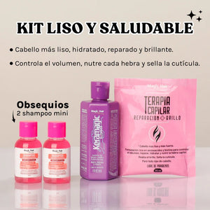 Kit Liso y Sedoso- Rinde 1 aplicación